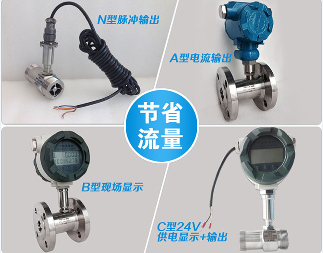 卡箍式液體渦輪流量計選型示意圖